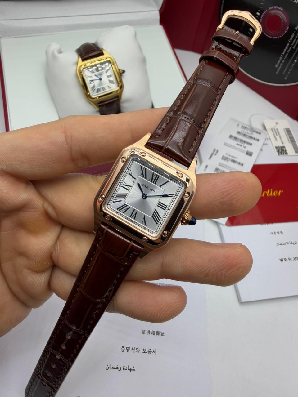 Réplica de Relógio - Cartier Santos de Cartier